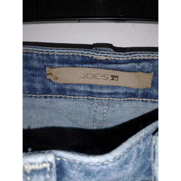 Joe's Jeans Distressed Skinny Ankle Raw Hem 27 Stretch Comfort - Picture 7 of 10